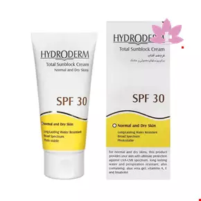 کرم ضد آفتاب SPF30 هیدرودرم 50 گرمی
