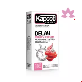 Kapoot Delay Fruity Cream 12 Condom