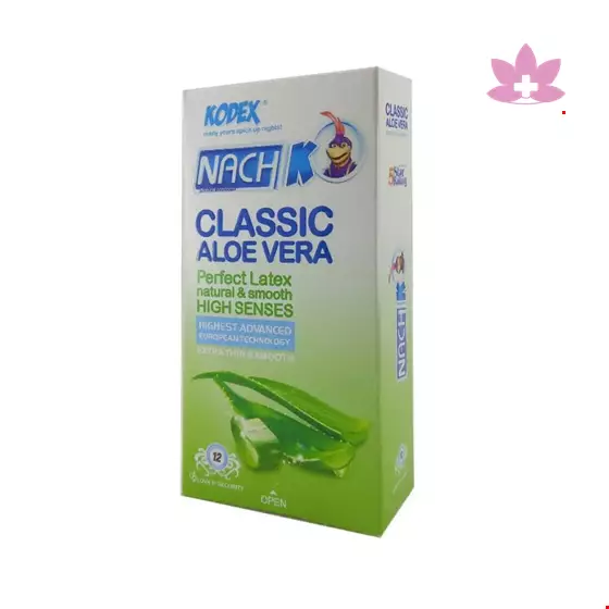 Nach Kodex Classic Aloevera Condom 12 PCS