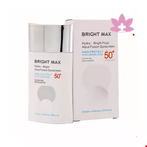 فلوئید ضد آفتاب آکوافیوژن هیدرا برایت SPF50 برایت مکس 50 میلی لیتری