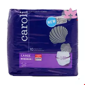 پوشینه شورتی بزرگسالان کرولی مدل Protect Plus Care Larg هفت قطره - بسته 10 عددی