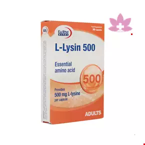 کپسول ال لیزین 500 میلی گرم یوروویتال 30 عددی